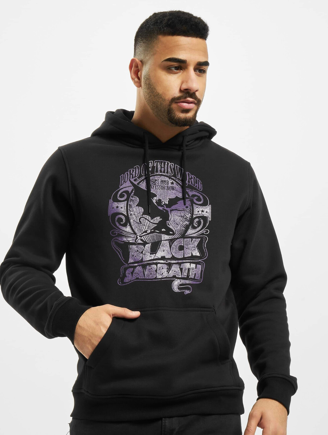 Merchcode Hoodie Black Sabbath LOTW black (MC034BLK)