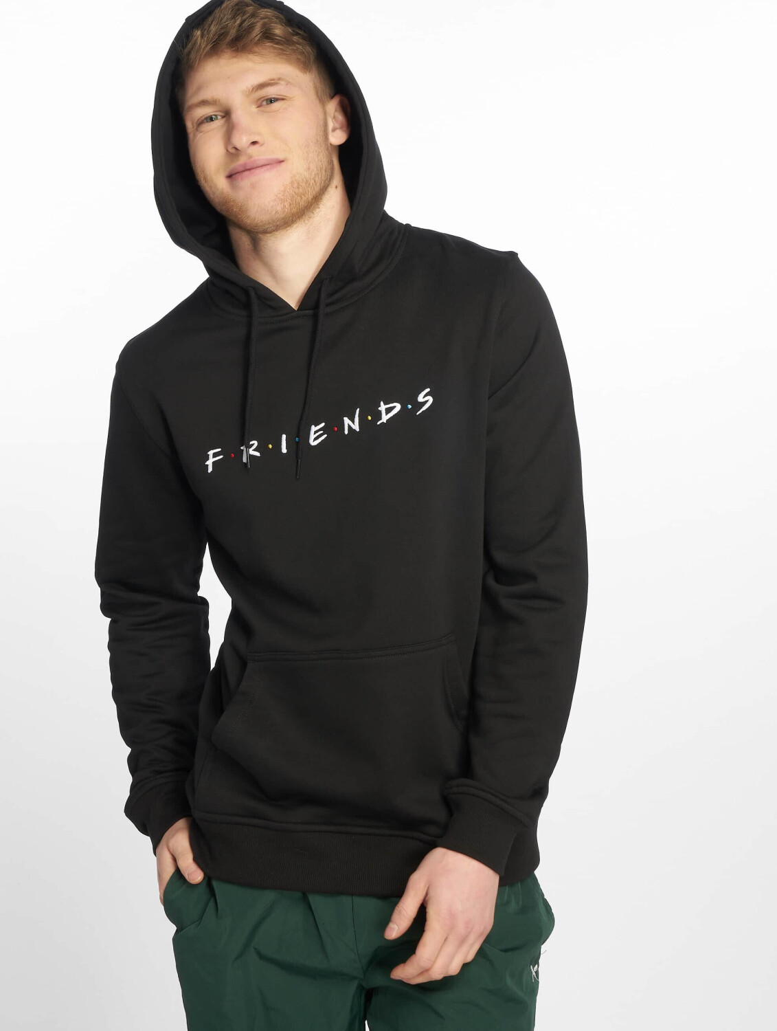 Merchcode Hoodie Friends black (MC332BLK)