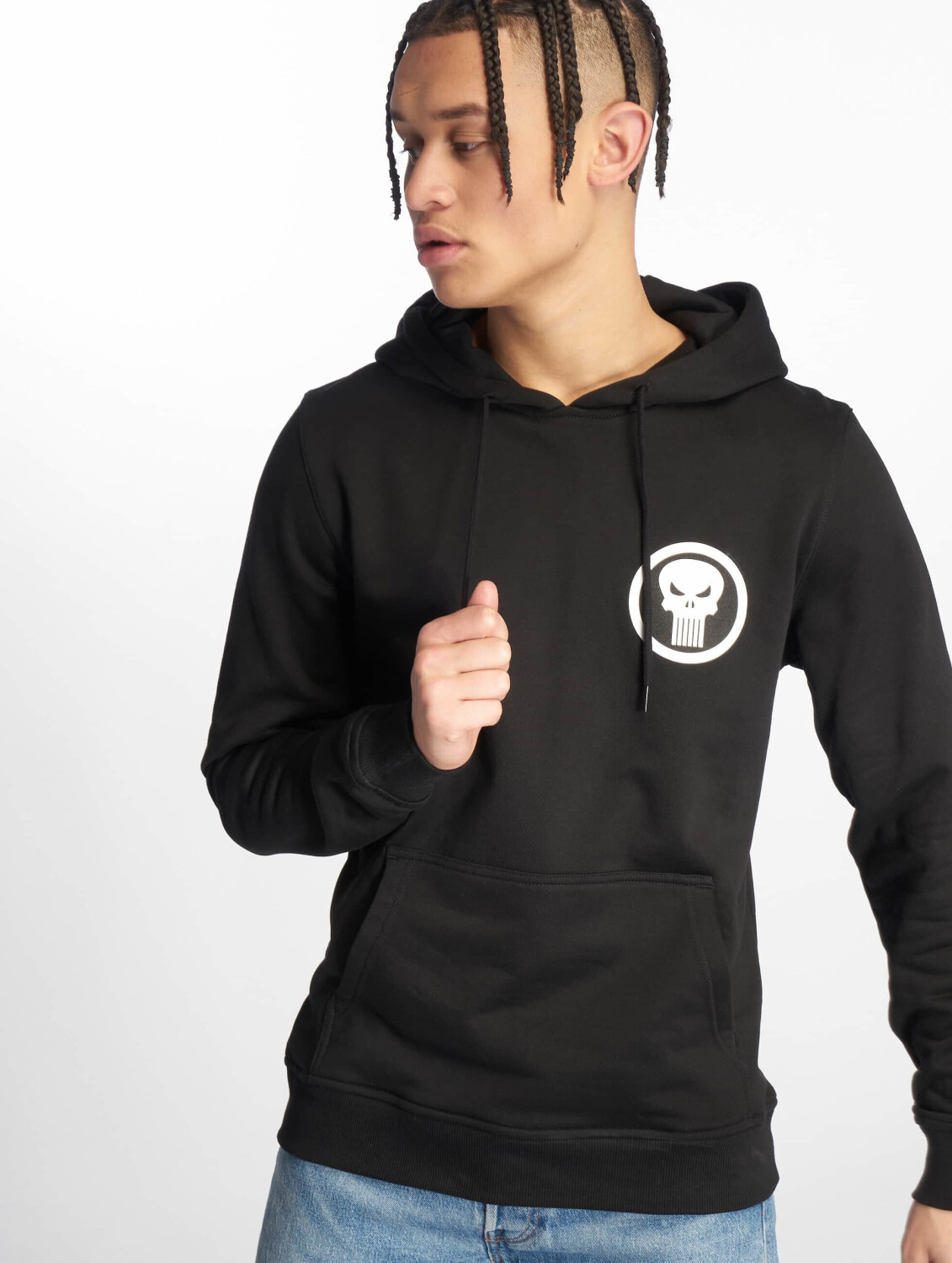 Merchcode Hoodie The Punisher black (MC391BLK)
