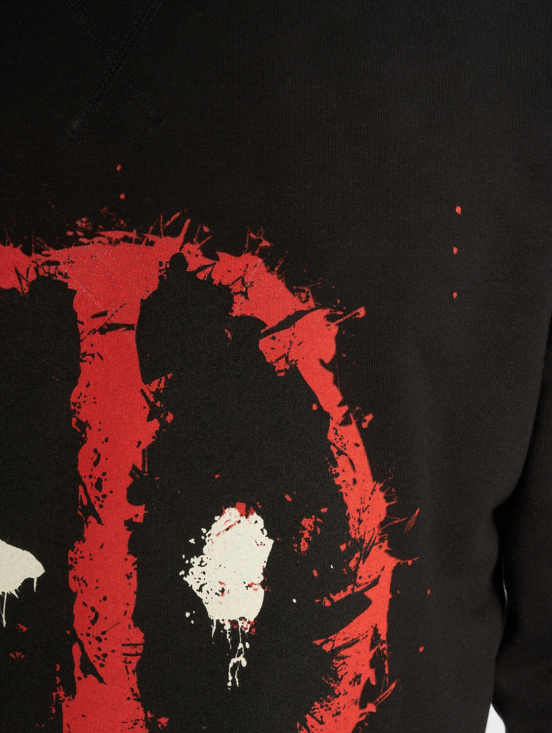 Merchcode Pullover Deadpool Splatter black (MC310BLK)