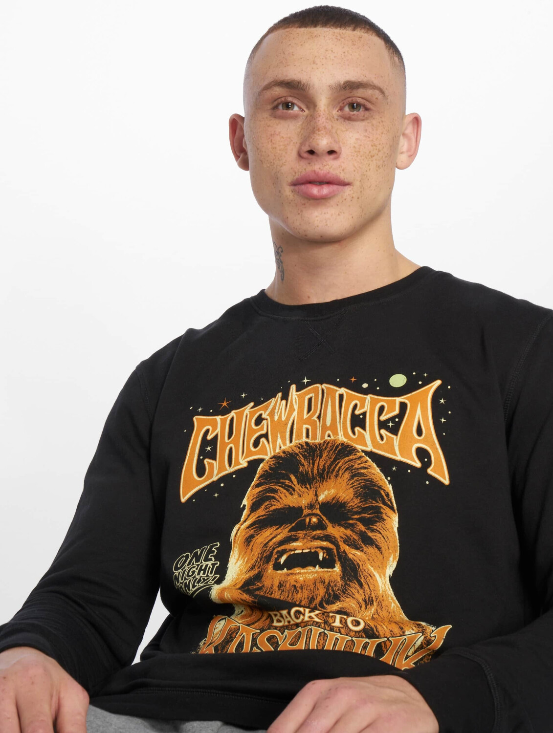 Merchcode Sweatshirt Chewbacca black (MC295BLK)