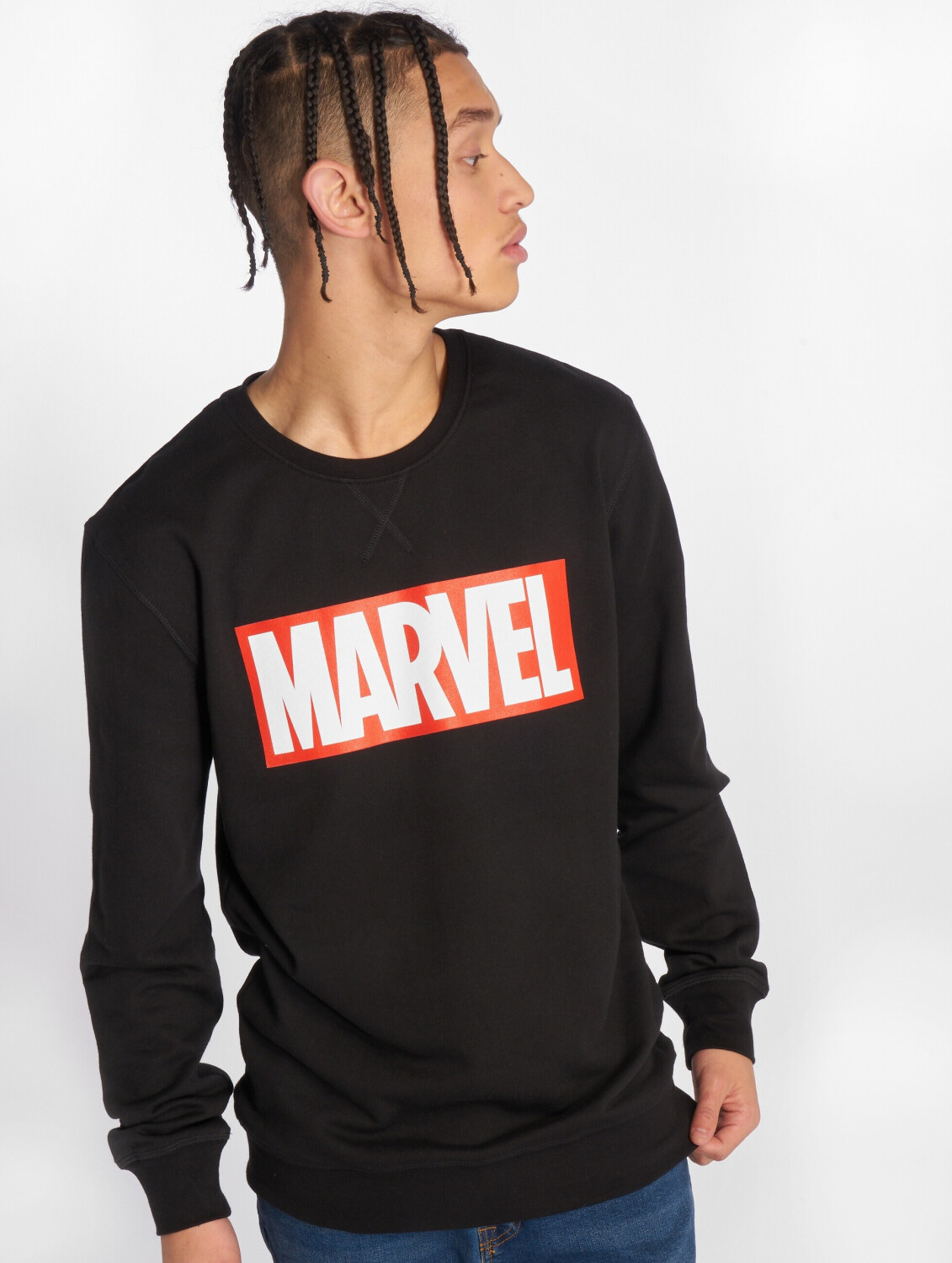 Merchcode Sweatshirt Marvel Logo black (MC316BLK)