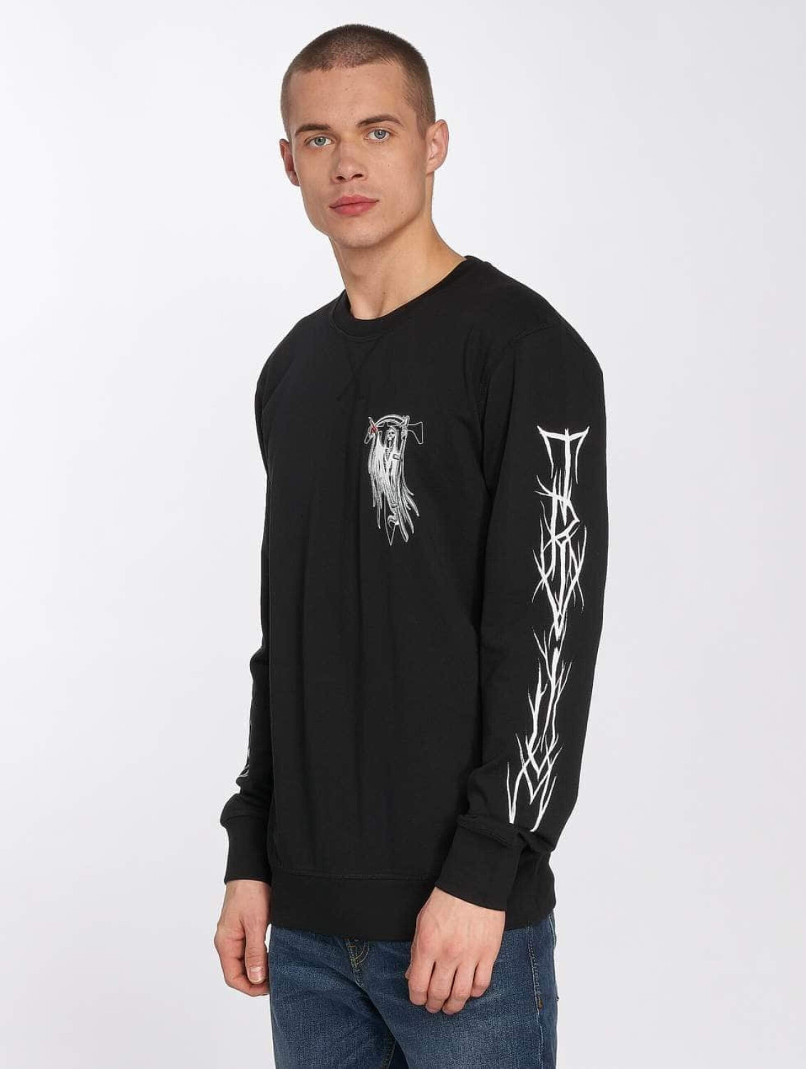 Merchcode Sweatshirt Trivium Pointing Reaper black (MC187BLK)