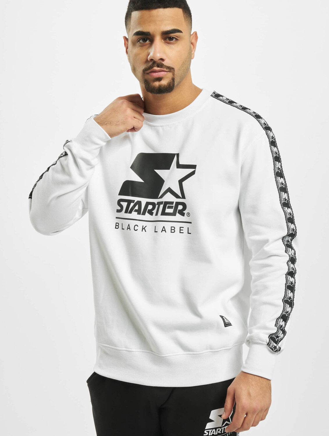 Starter Sweatshirt Logo Taped white (ST02200220)
