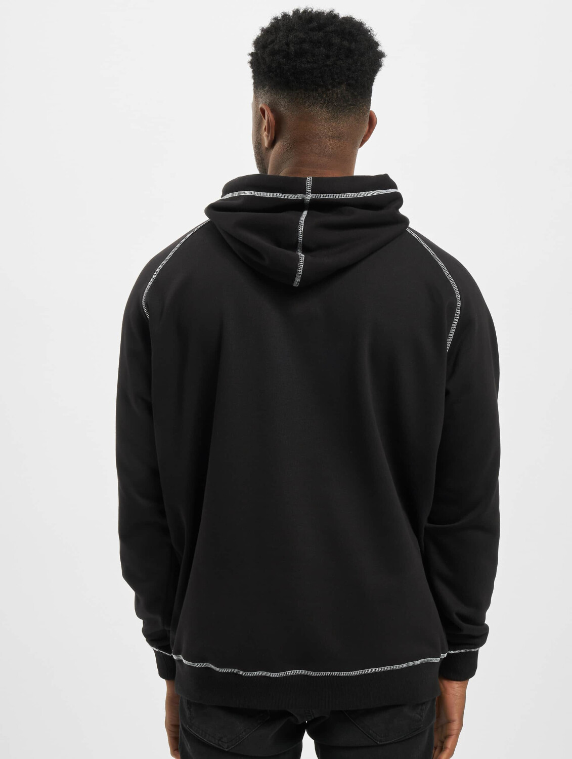 Urban Classics Hoodie Contrast Stitching black (TB368700007)