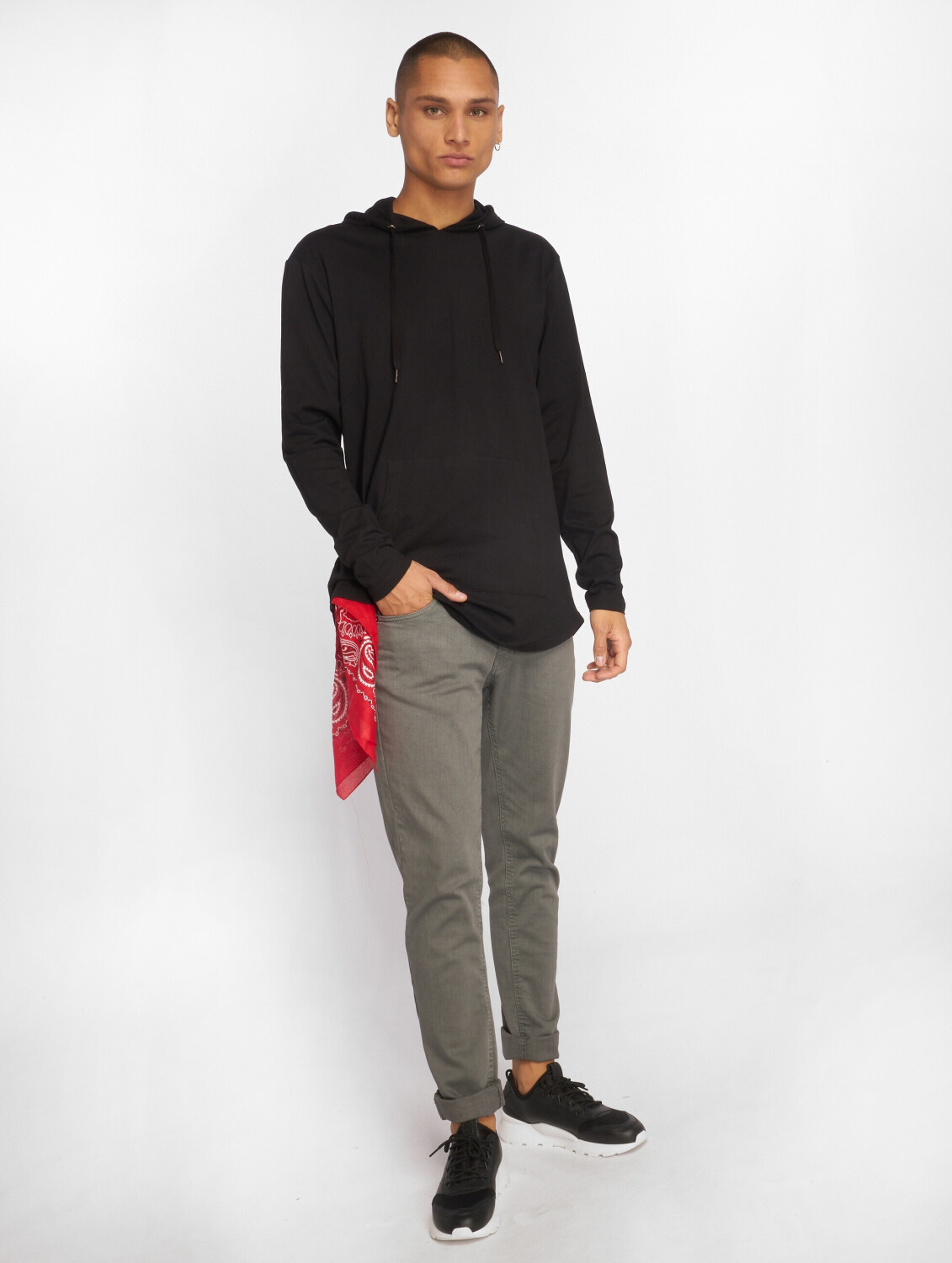 Urban Classics Hoodie Jersey black (TB1573BLK)
