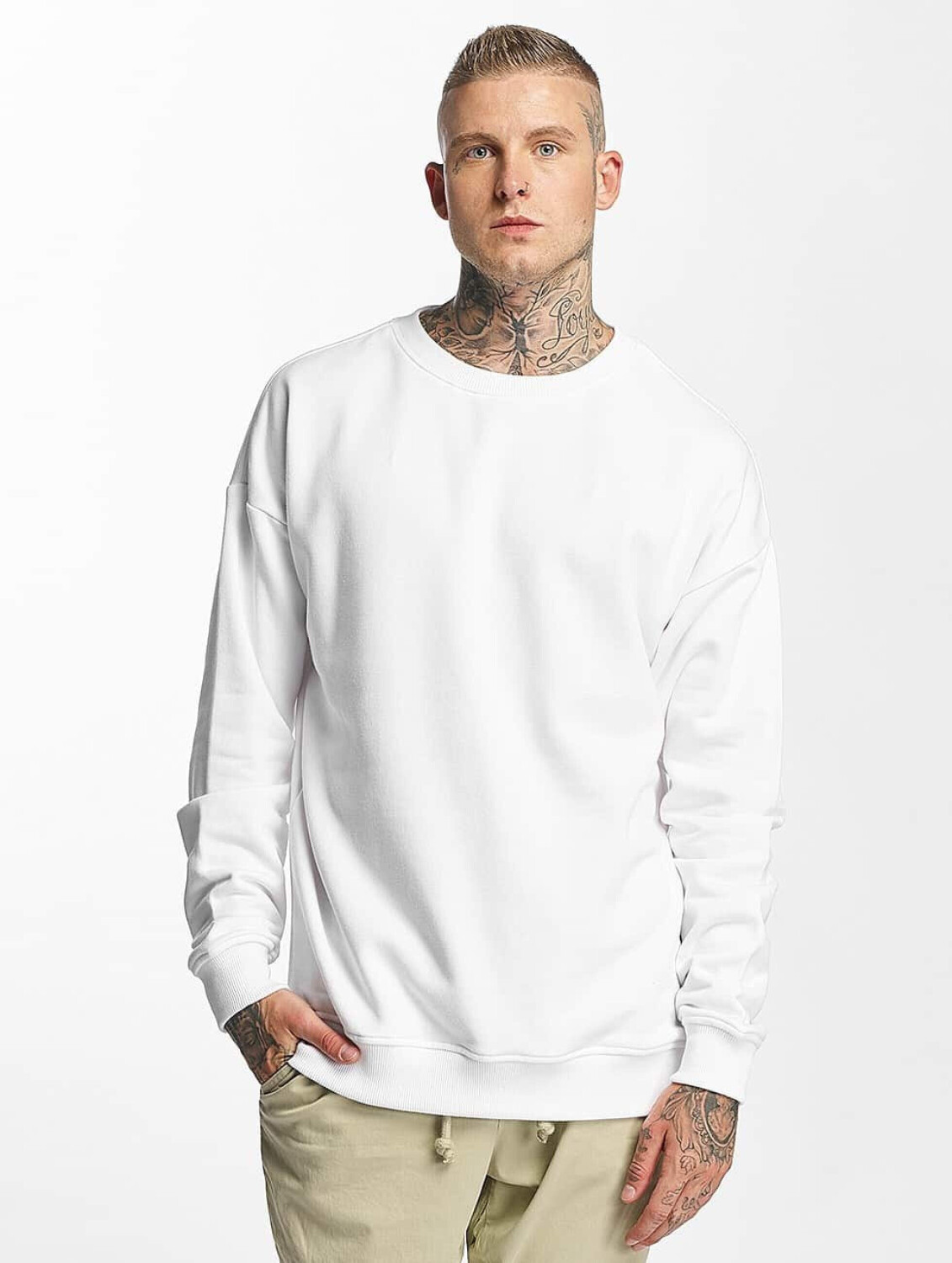 Urban Classics Sweatshirt Camden white (TB1591WHT)