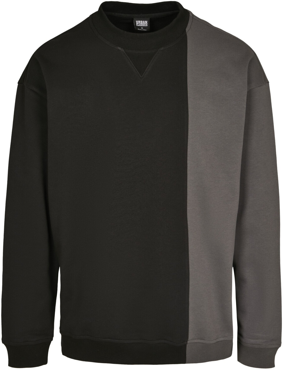 Urban Classics Sweatshirt Side Block Crew black (TB370102458)