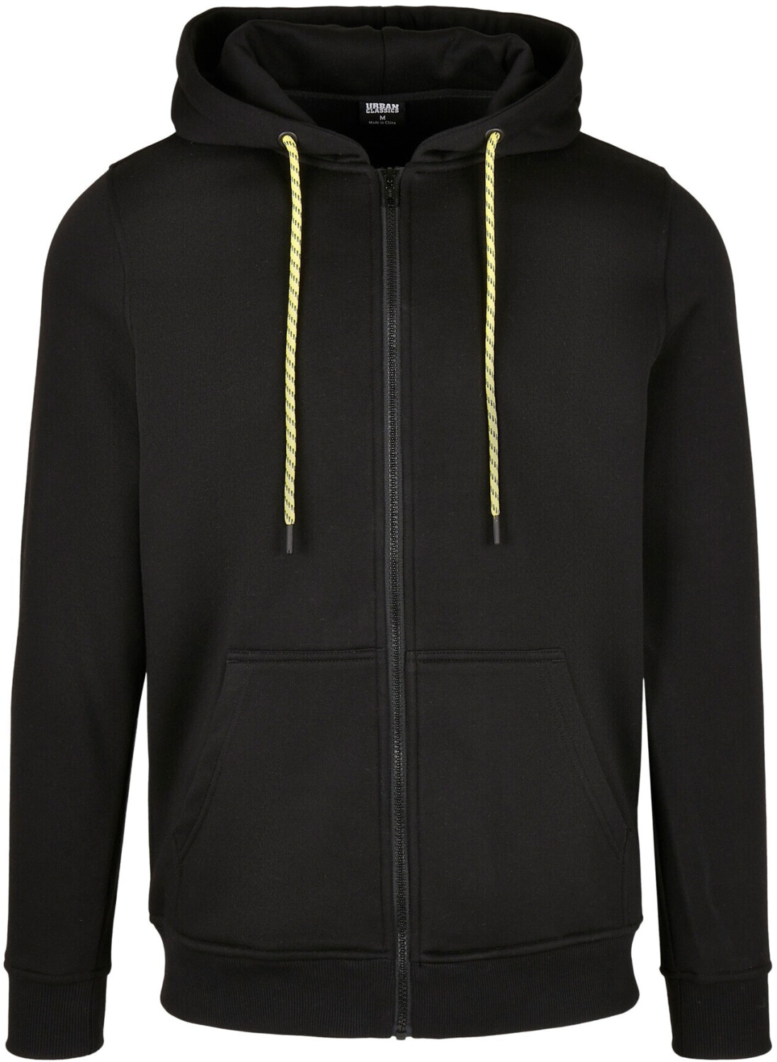 Urban Classics Zip Hoodie Contrast Drawstring black (TB368000007)