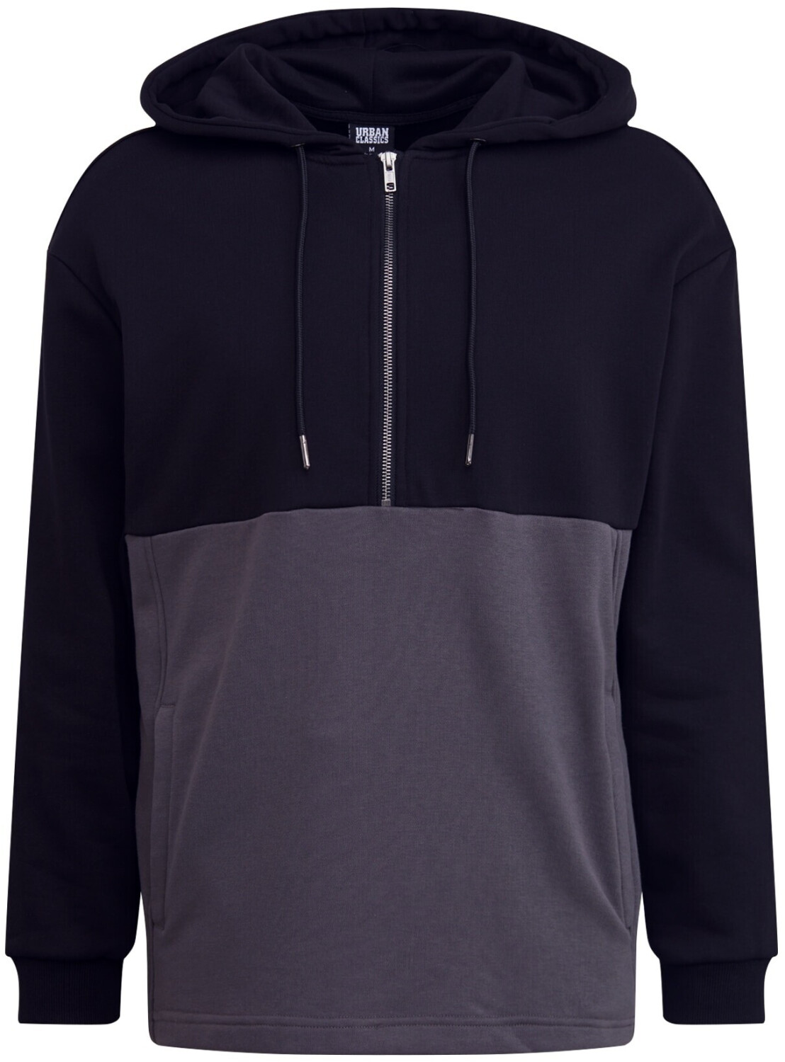 Urban Classics Zip Hoodie Relaxed Half black (TB349402458)