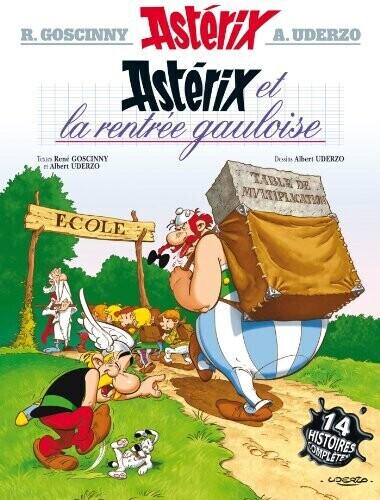 Asterix et la rentree gauloise. Asterix plaudert aus der Schule, französische Ausgabe (ISBN: 9782864971535)