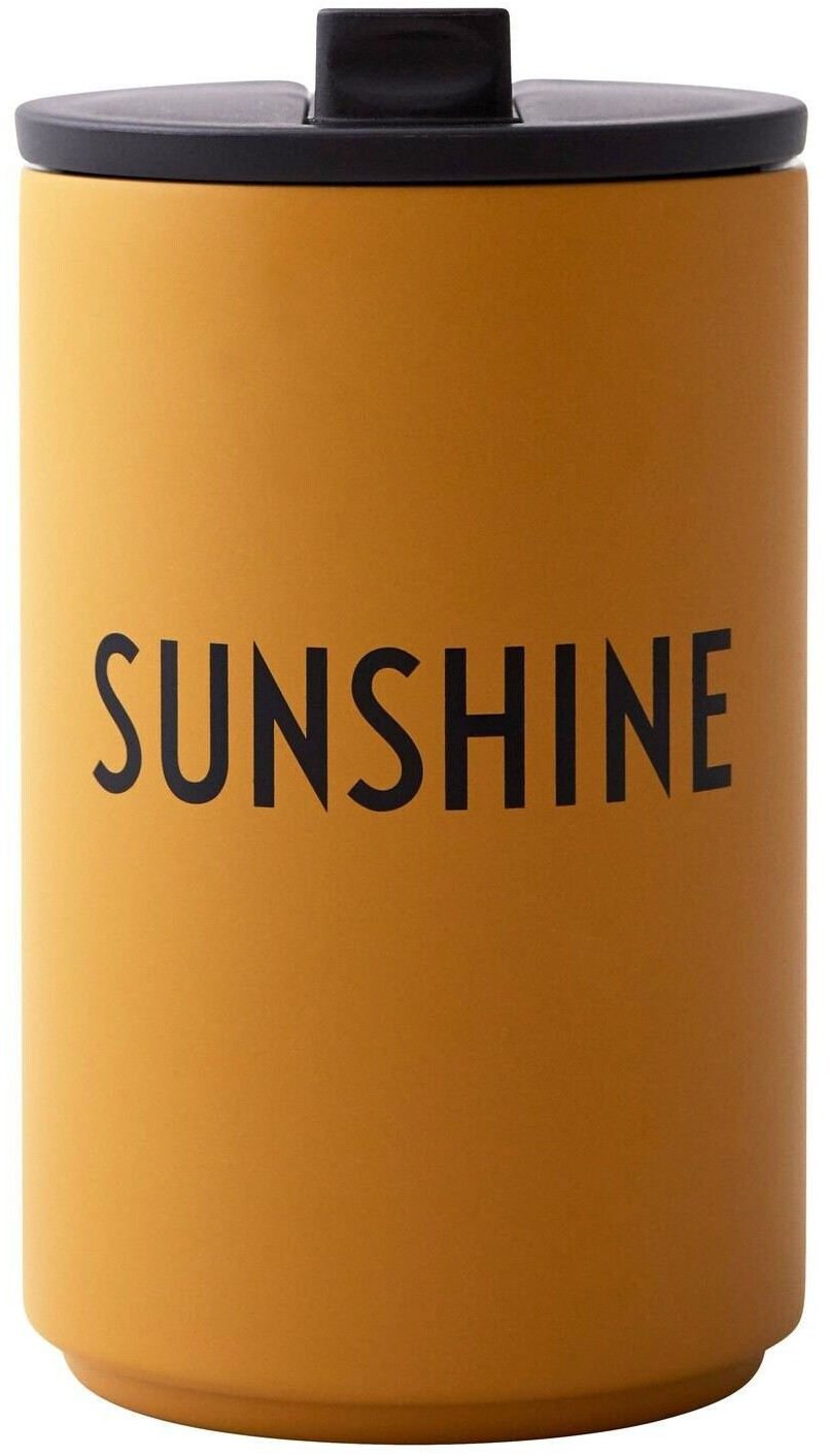 Design Letters Thermo Cup SUNSHINE mustard