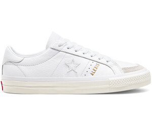 converse one star white red