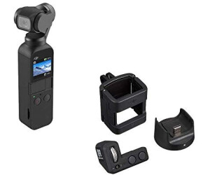 DJI Pocket 2 Exclusive Combo (Sunset White) - Pocket-Sized Vlogging Camera,  3-Axis Motorized Gimbal, 4K Video Recorder, 64MP Photo, ActiveTrack 3.0