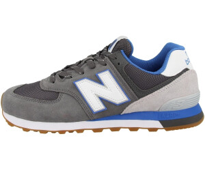 new balance 574 black with faded cobalt
