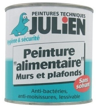 Julien Peinture alimentaire hygiapeint blanc 0,5 L