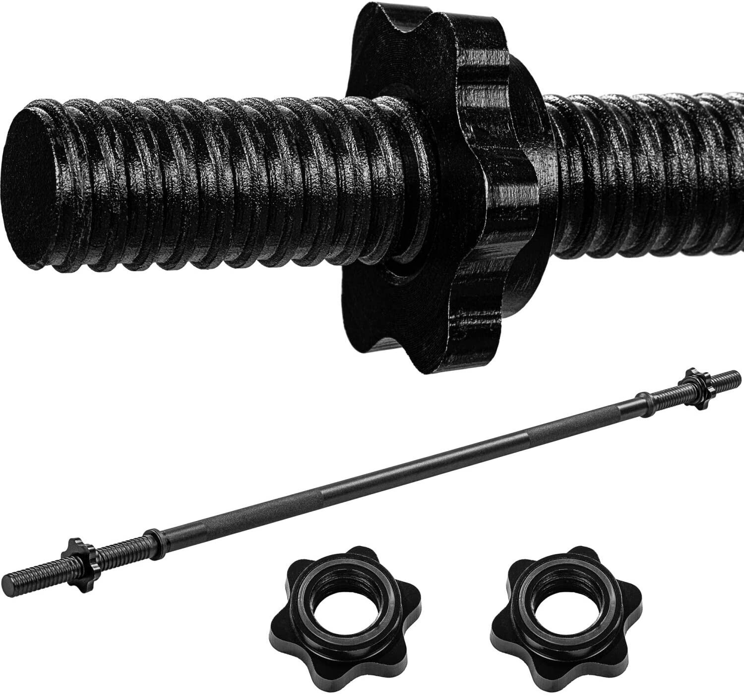 Movit Barre de musculation 160 cm noir