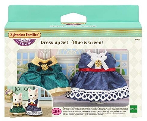 Sylvanian Families Dress up Set (Blue & Green)