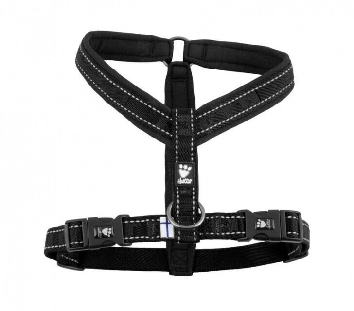 Hurtta Casual Y-Harness Black 60cm