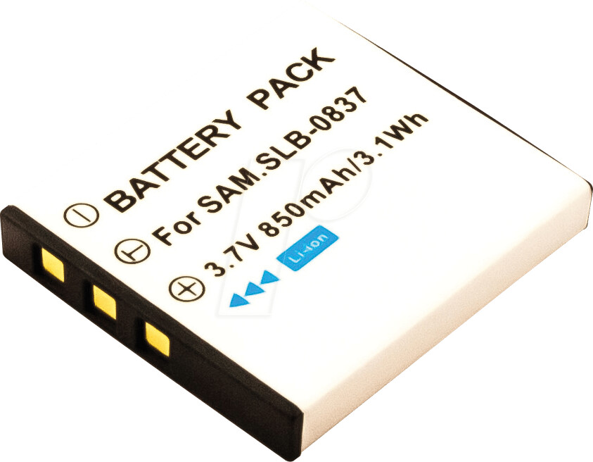 AccuCell Battery for Samsung SLB-0837