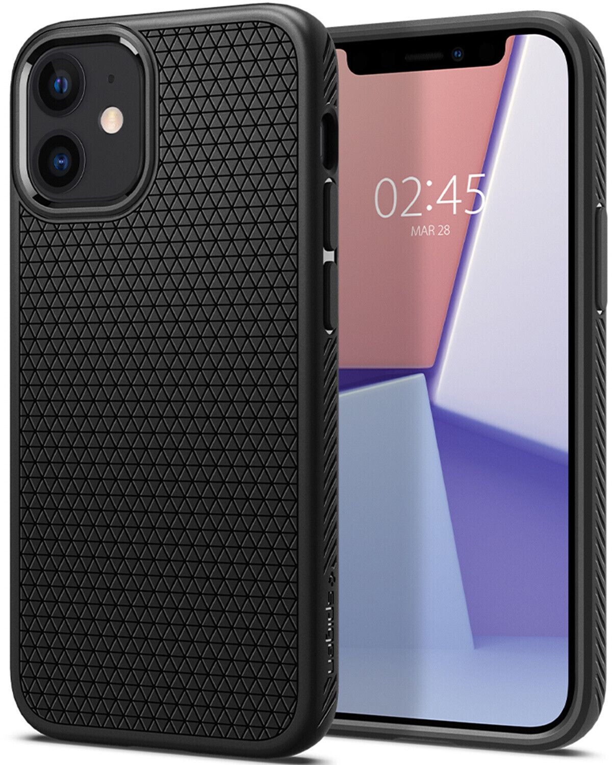 Spigen Case Liquid Air (iPhone 12 mini) Matte Black