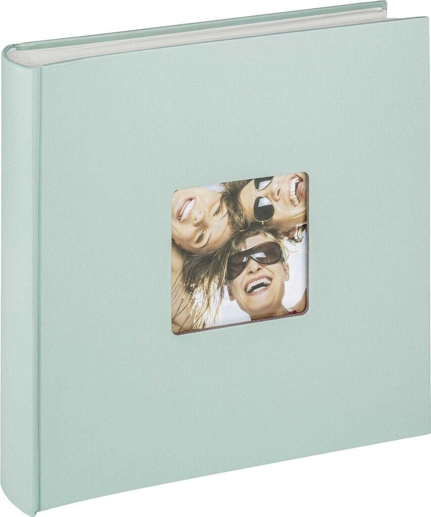 Walther Design Album Fotografico DeLuxe FA-386-B – Similpelle Nero 28x30,5 Cm, 50 Pagine, Con CD E Archivio Negativi