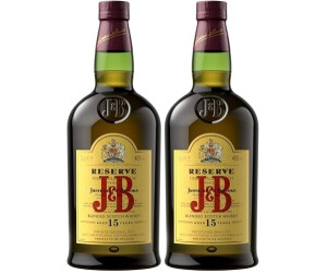 J&B Reserve 15 Years 43% desde 30,25 € | Compara precios en idealo