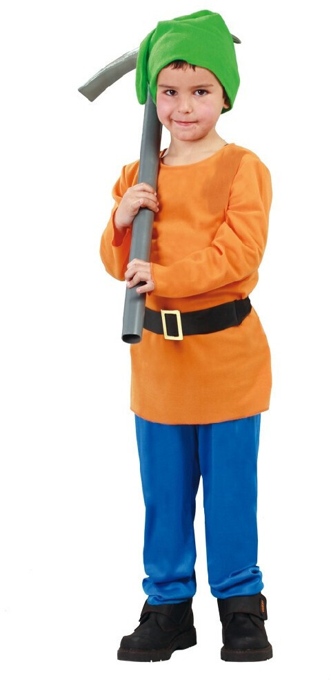 Guirca wood dwarf child dress up costume