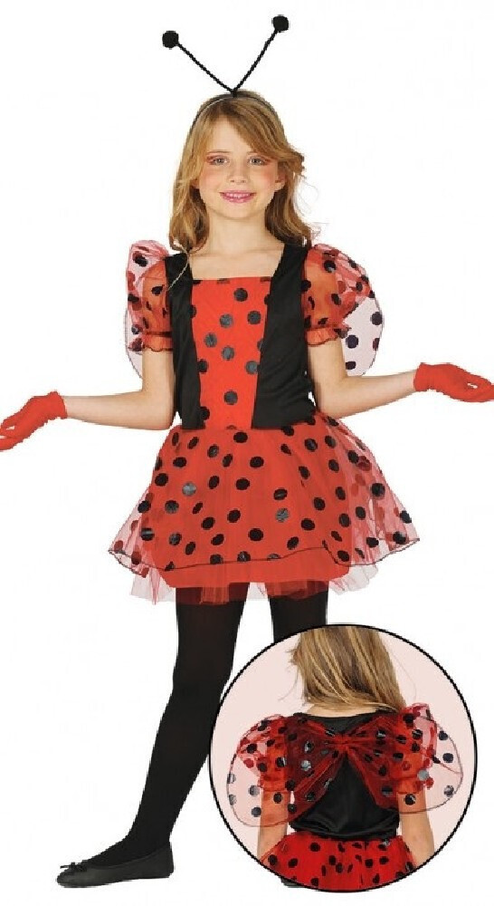 Guirca ladybug child dress up costume
