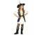 Guirca deluxe female pirate captain child dress up costume