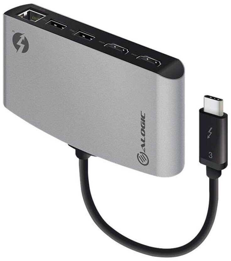 Alogic Thunderbolt 3 Dock (TB3D2HDPBL-SGR)