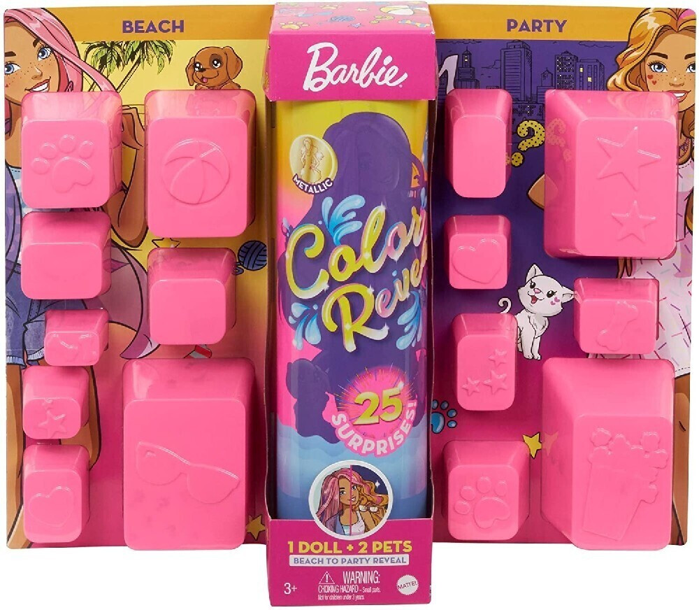 Barbie Color Reveal Beach to party (GPD55)