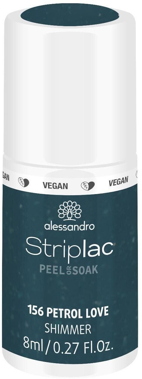 Alessandro Striplac Peel or Soak 156 Petrol Love (8ml)