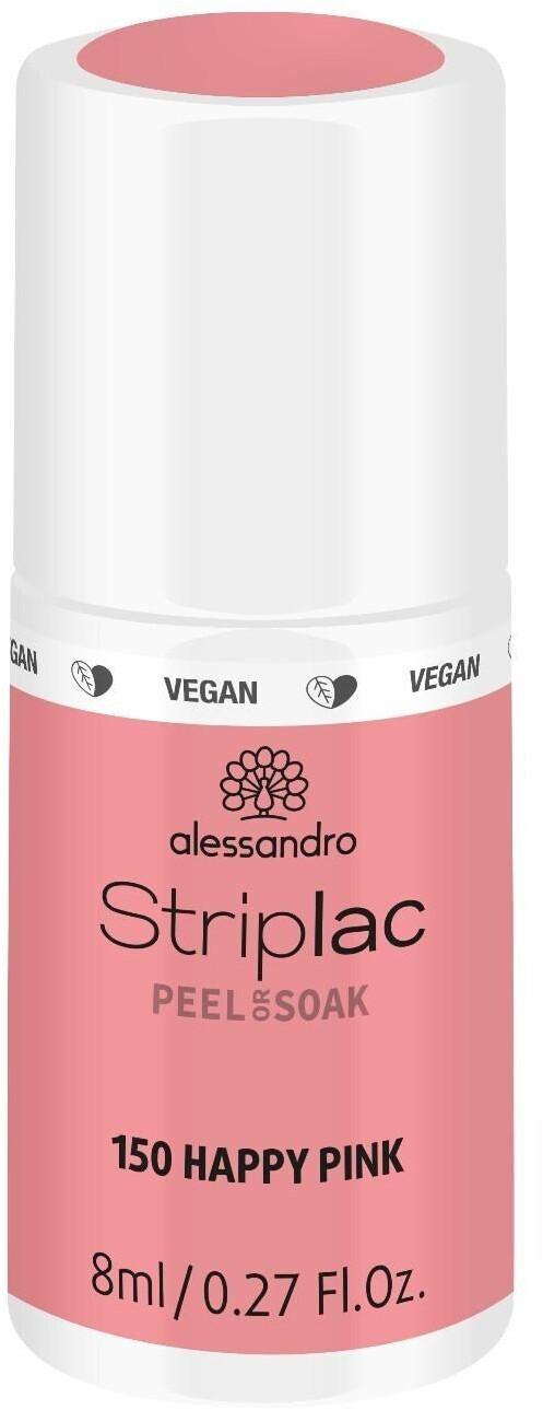 Alessandro Striplac Peel or Soak 150 Happy Pink (8ml)