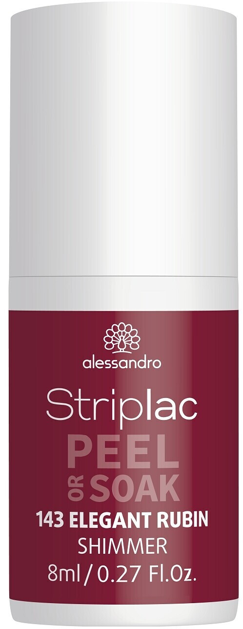 Alessandro Striplac Peel or Soak 143 Elegant Rubin (8ml) ab 13,11 € |  Preisvergleich bei