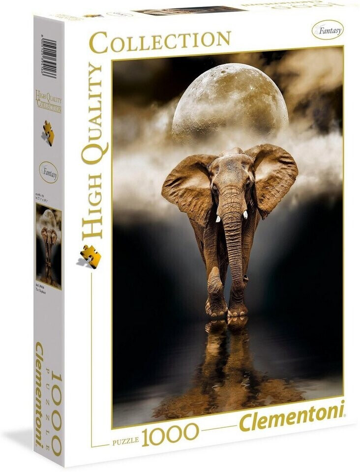 Clementoni Puzzle High Quality Collection Elephant (1000 pcs.)