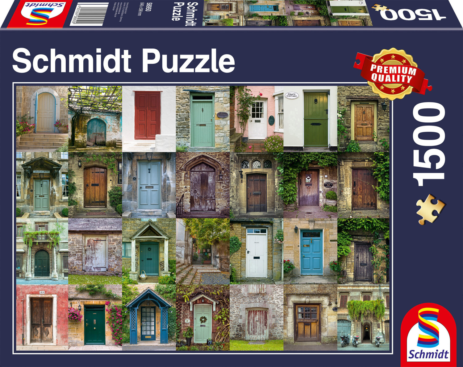 Schmidt Puzzle Türen (1500 pcs.