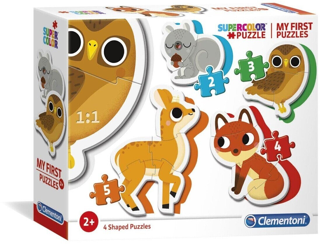 Clementoni SuperColor My First Puzzles Forest Animals (2+3+4+5 pcs.)