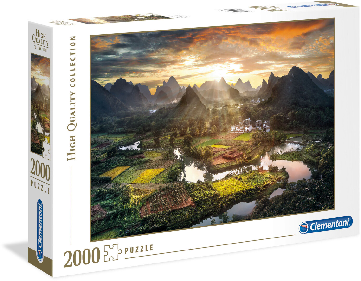 Photos - Jigsaw Puzzle / Mosaic Clementoni High Quality Collection View of China  (2000 pcs.)