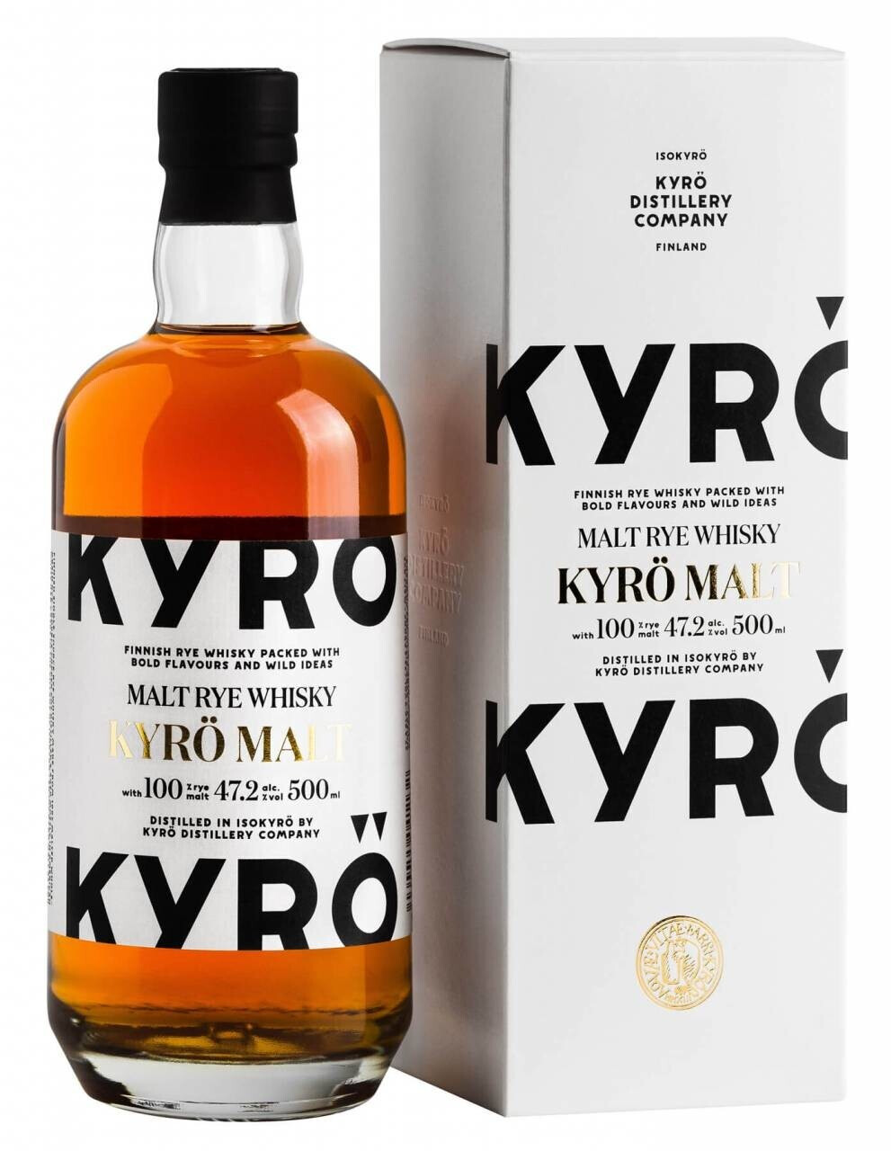 Kyrö Malt Rye Whisky 0,5l 47,2% ab 42,90 € | Preisvergleich bei