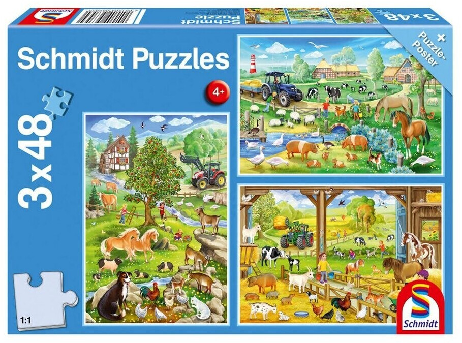Clementoni Farm (3x48 pcs.)