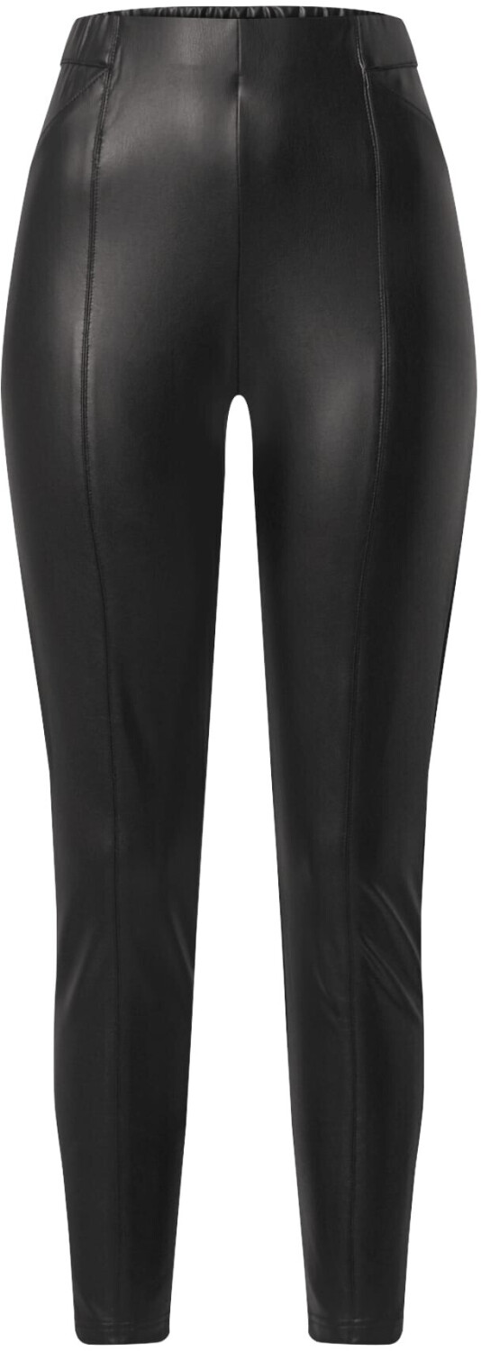 Opus Elvy Faux Leather Leggings black