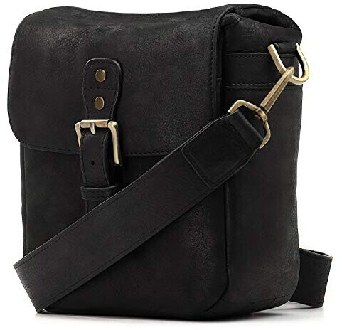 Borsa A Tracolla MegaGear In Vera Pelle Italiana – Per Fotocamere Mirrorless, DSLR E Instant