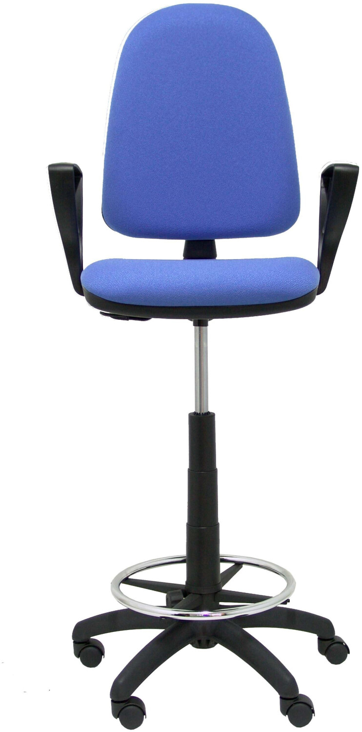 Piqueras y Crespo Stool Ayna Bali Fixed Armrests Light Blue