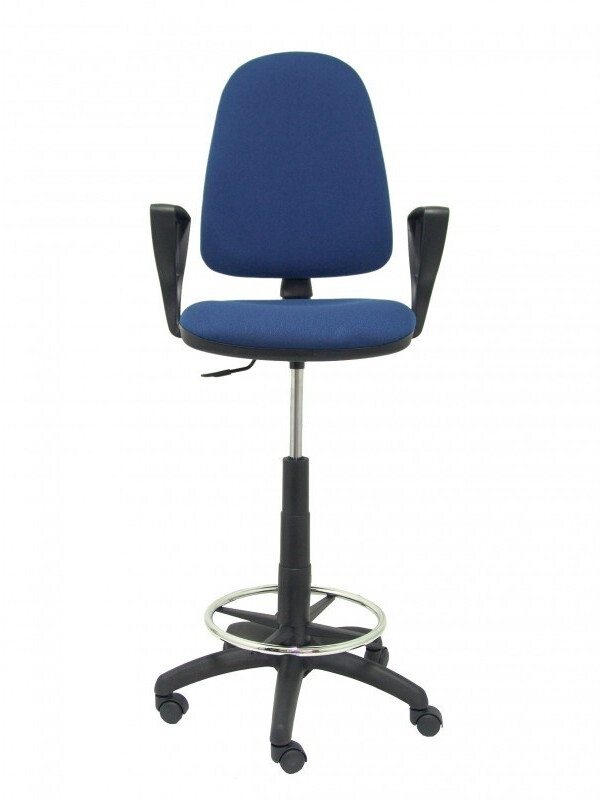 Piqueras y Crespo Stool Ayna Bali Fixed Armrests Navy