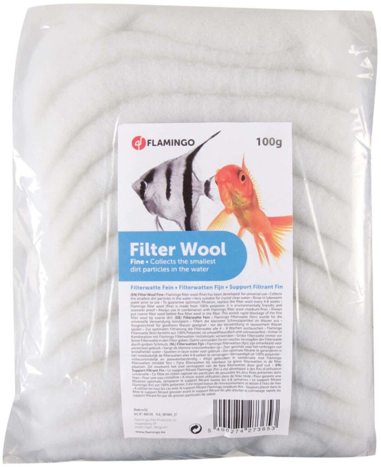 Flamingo Ouate filtrante (100 g)