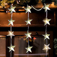 FHS LED-Sternenvorhang mit 60 warmweiß1x1,8m Sternen Preisvergleich € 22,96 bei (404878) ab 