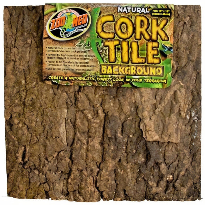 Zoo Med Natural Cork Tile Background 45 x 45 cm