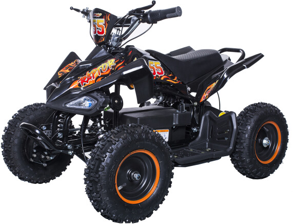 e-road Quad électrique Raptor 800 W 36 V orange