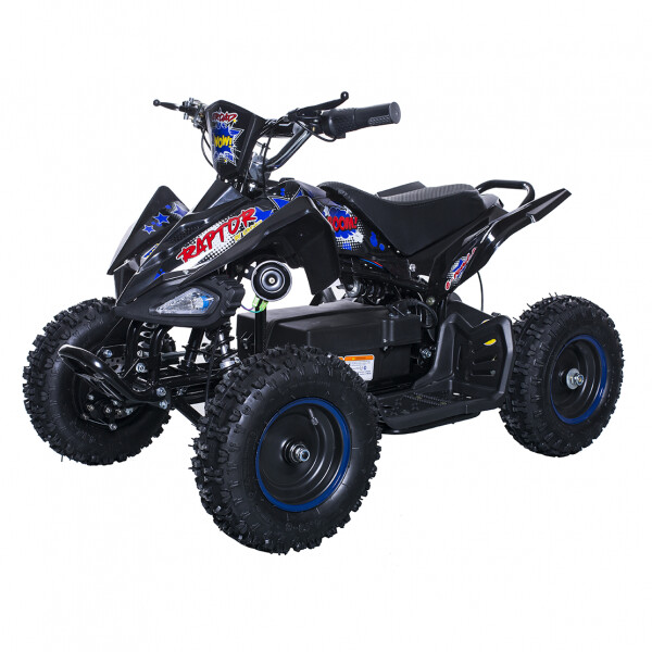 e-road Quad électrique Raptor 800 W 36 V bleu